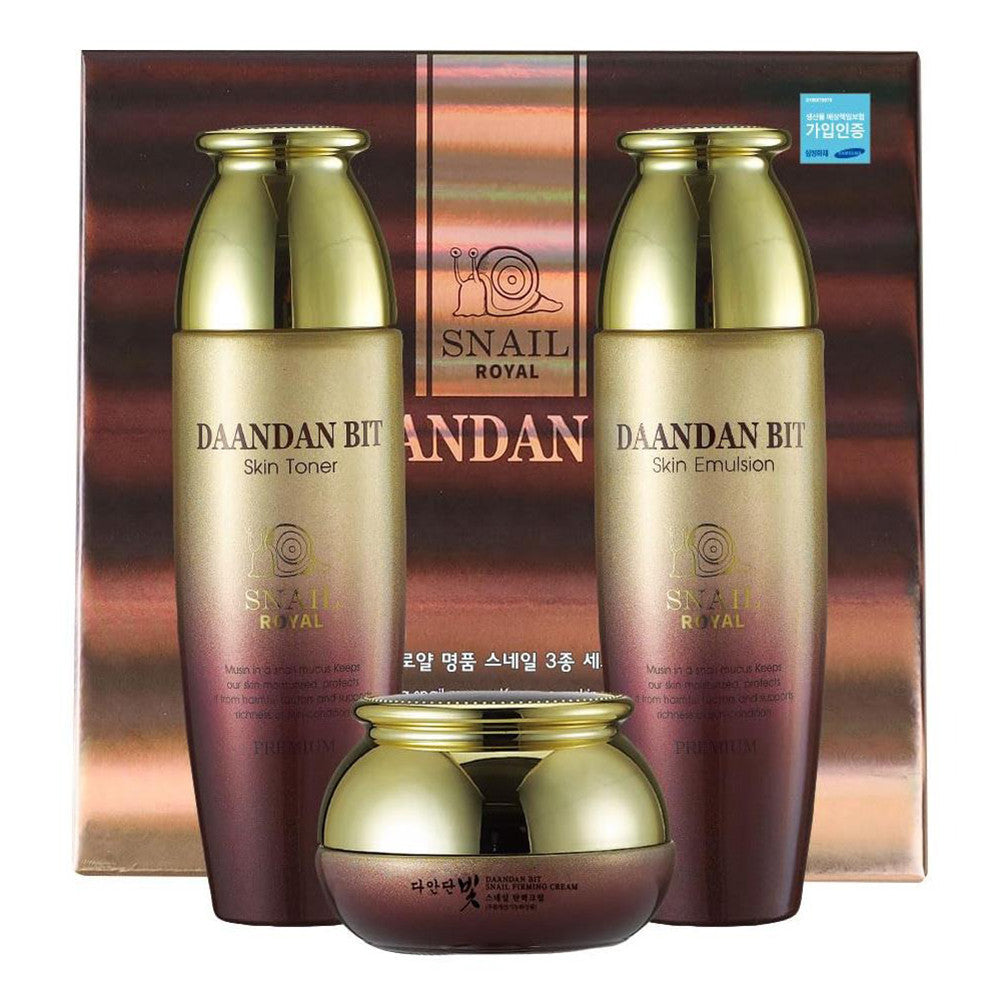 Daandan Bit Royal Premium Snail Skin Toner 3 PCs Set
